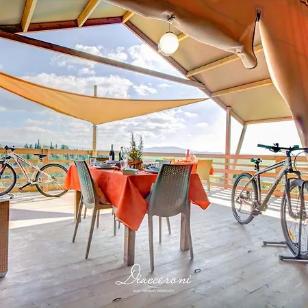 Luxury tent Glamping Diacceroni